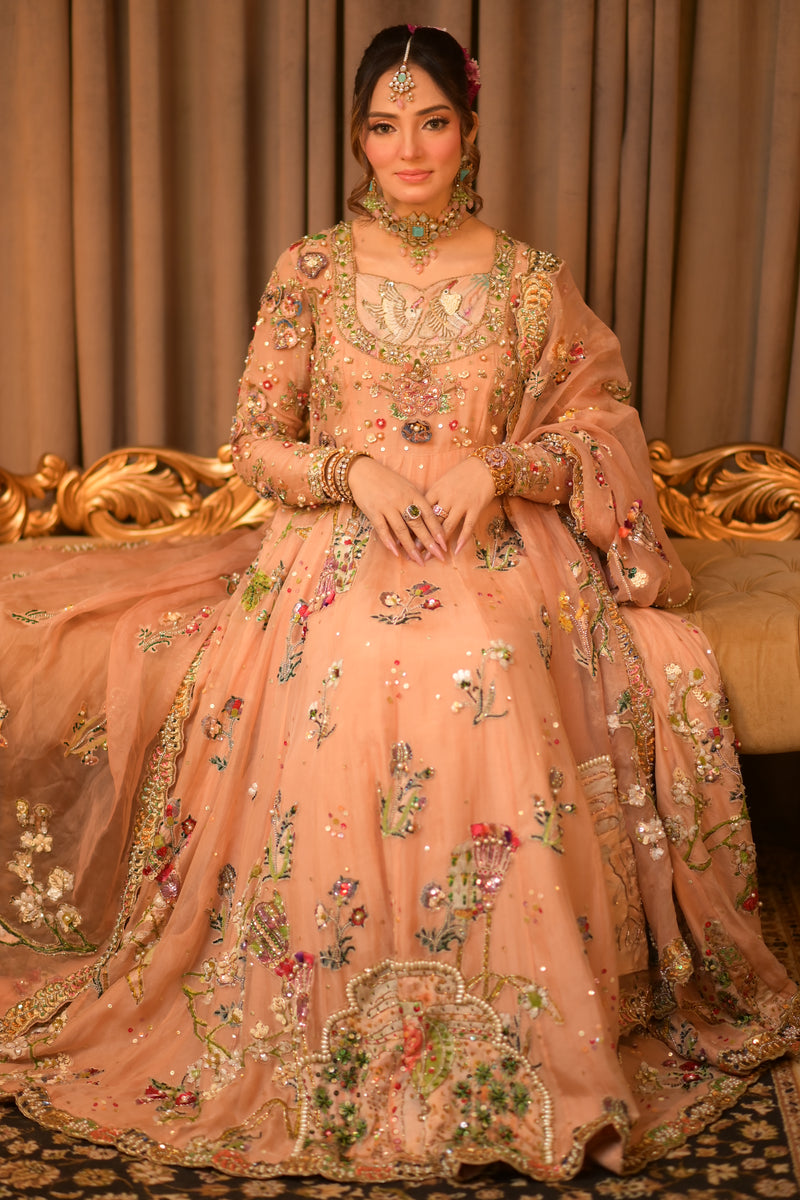 Peach Pink Bridal